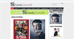 Desktop Screenshot of familycinematv.it